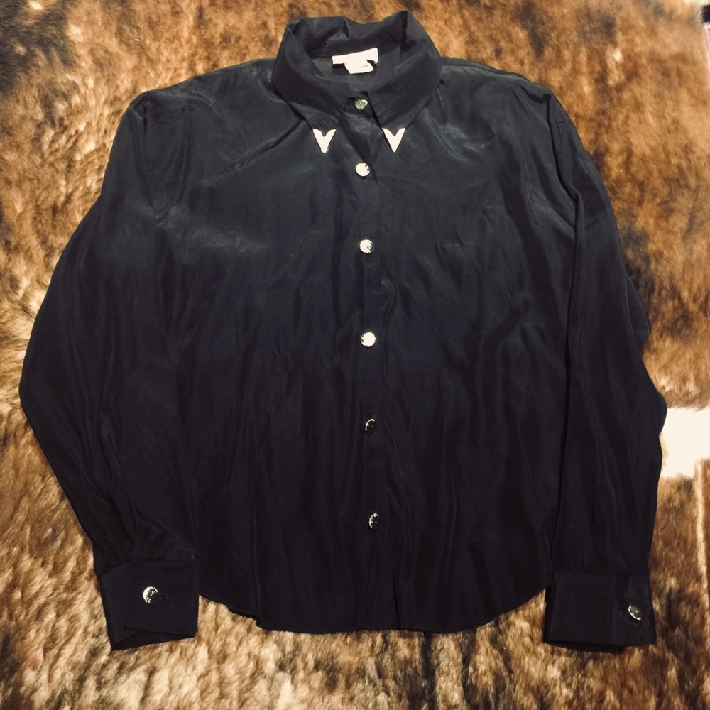 90s Vintage Cowgirl top M